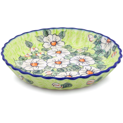 Fluted Pie Dish in pattern D199