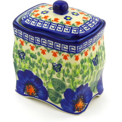 Jar with Lid in pattern D81