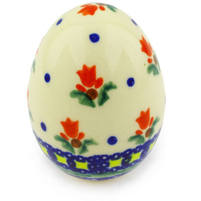 Pattern D7 in the shape Egg Figurine