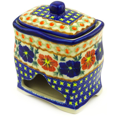 Pattern D27 in the shape Jar with Lid