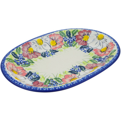 Oval Platter in pattern D376