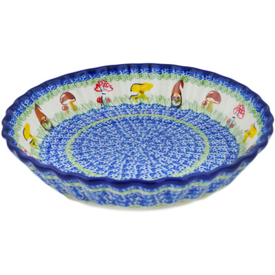 Fluted Pie Dish in pattern D367