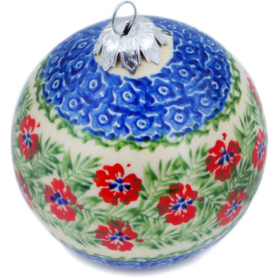 Pattern D360 in the shape Christmas Ball Ornament