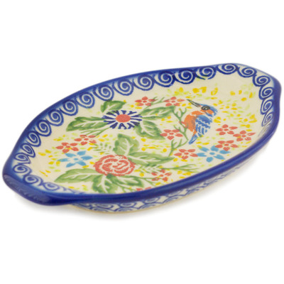 Pattern  in the shape Tray with Handles