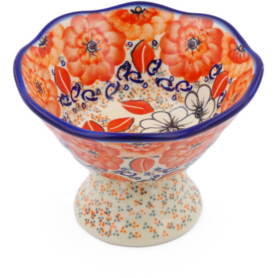 Bowl with Pedestal in pattern D201