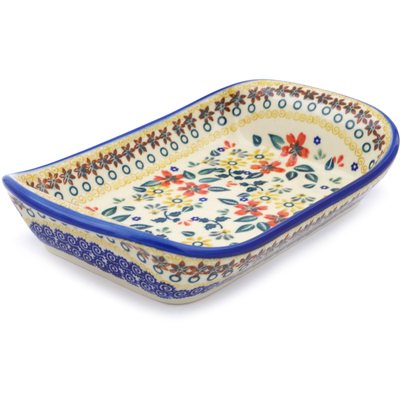 Platter with Handles in pattern D189