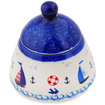 Pattern D372 in the shape Jar with Lid
