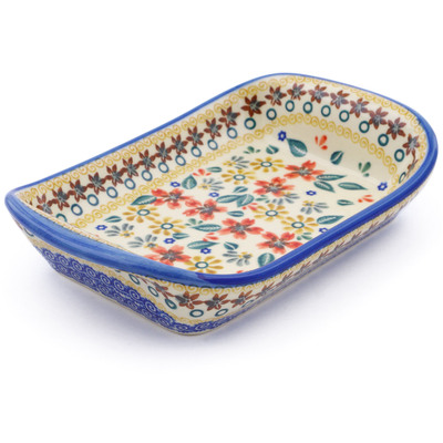 Platter with Handles in pattern D189