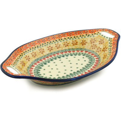 Bowl with Handles in pattern D17