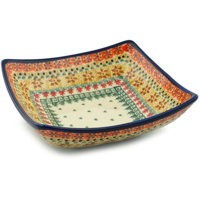Square Bowl in pattern D17
