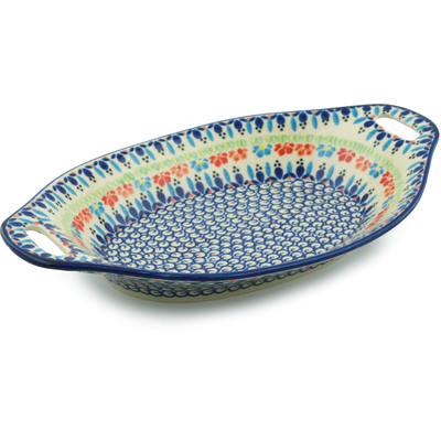 Bowl with Handles in pattern D123