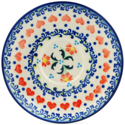Saucer in pattern D124