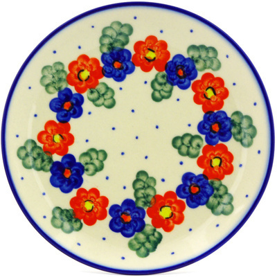 Plate in pattern D121