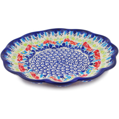 Pattern D123 in the shape Egg Plate