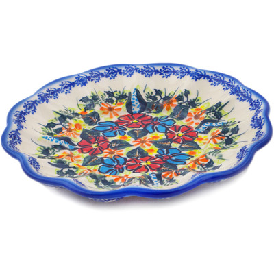 Pattern D111 in the shape talerz na jajko okragly z uchwytem