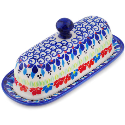 Pattern D123 in the shape Butter Dish
