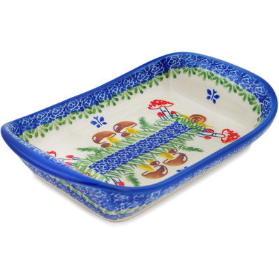 Platter with Handles in pattern D396