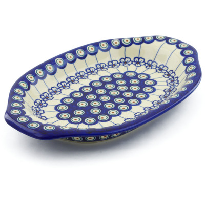 Platter with Handles in pattern D106