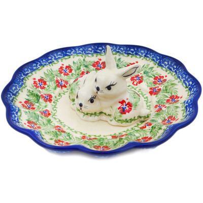 Pattern D360 in the shape Egg Plate