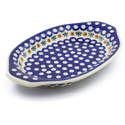 Platter with Handles in pattern D20