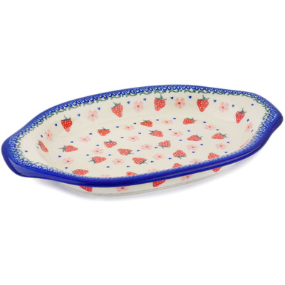 Platter with Handles in pattern D450