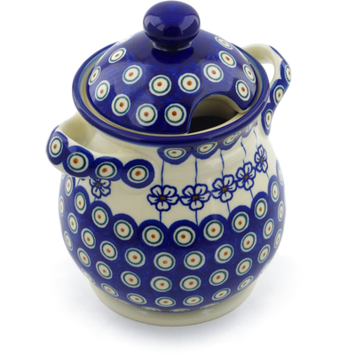 Pattern D106 in the shape Jar with Lid and Handles