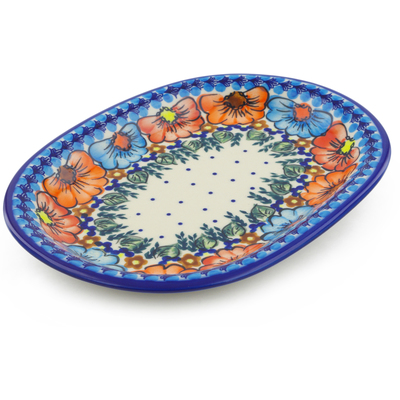Oval Platter in pattern D114