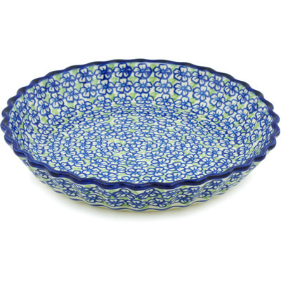 Fluted Pie Dish in pattern D137