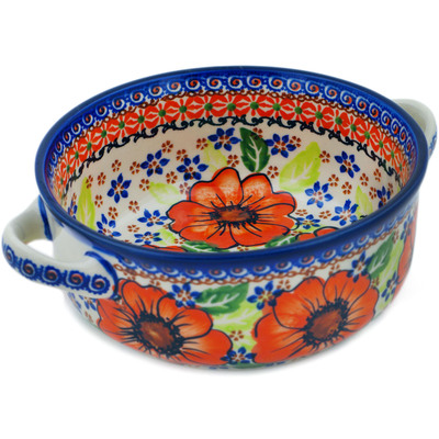 Pattern D385 in the shape Round Baker with Handles