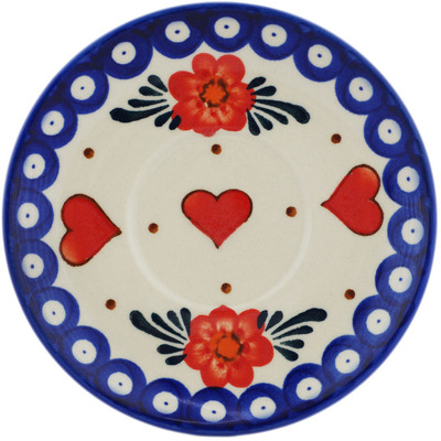 Pattern D523MOM in the shape Saucer