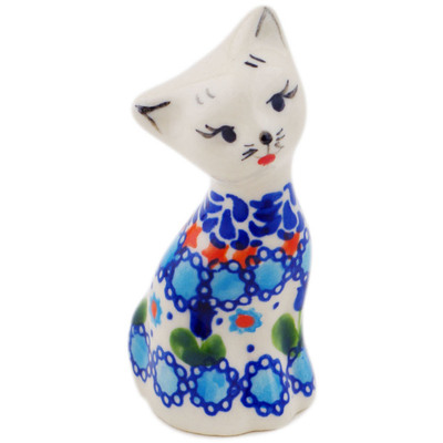 Pattern  in the shape figurka kot