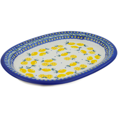 Oval Platter in pattern D344