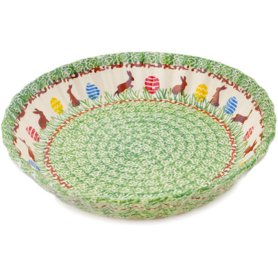 Fluted Pie Dish in pattern D401