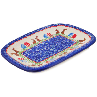 Pattern D407 in the shape Platter