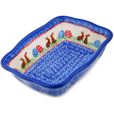 Rectangular Baker in pattern D407
