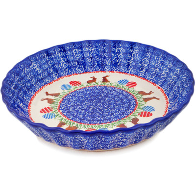 Fluted Pie Dish in pattern D407