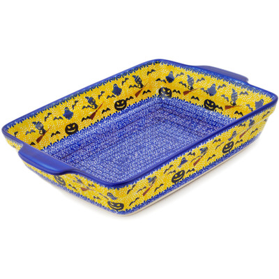 Pattern D394 in the shape Rectangular Baker with Handles