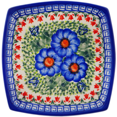 talerz kwadratowy 18/18 in pattern D81