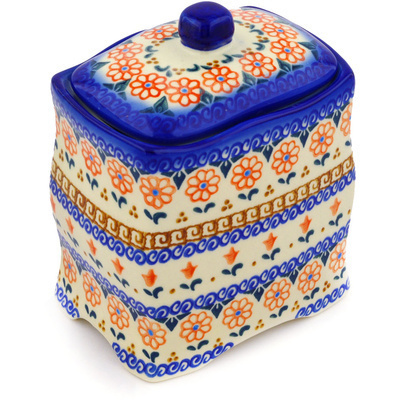 Jar with Lid in pattern D2