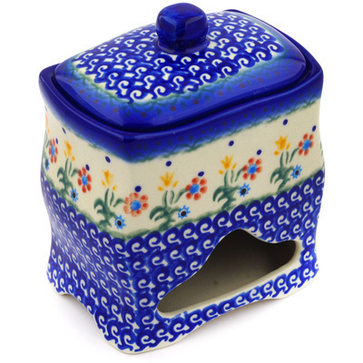 Jar with Lid in pattern D19