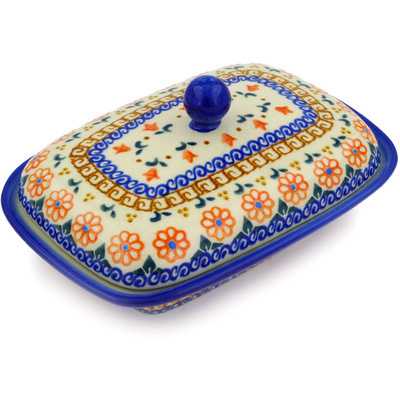 Pattern D2 in the shape Butter Dish