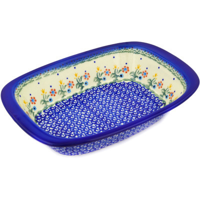 Pattern D19 in the shape Rectangular Baker with Handles
