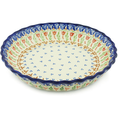 Pattern D29 in the shape Fluted Pie Dish
