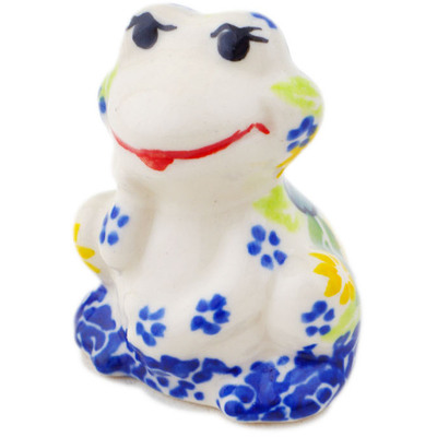 Frog Figurine in pattern D387