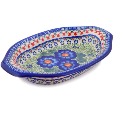 Pattern D81 in the shape Platter with Handles