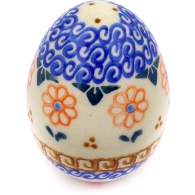 Pattern D2 in the shape Egg Figurine