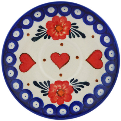 Saucer in pattern D523MOM