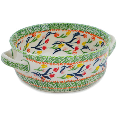 Pattern D403 in the shape Round Baker with Handles