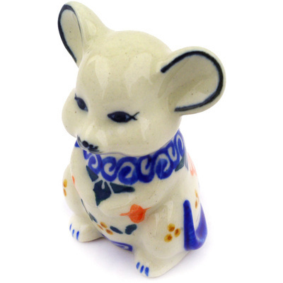 Pattern D2 in the shape Mouse Figurine