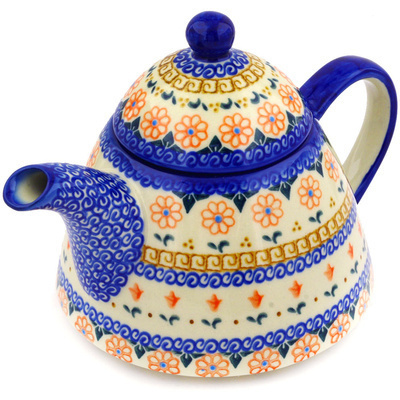 Tea or Coffee Pot in pattern D2